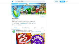 
                            5. Bin Weevils (@Bin_Weevils) | Twitter