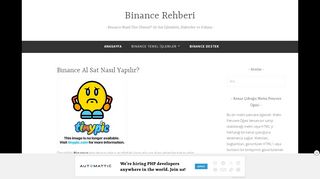 
                            3. Bınance Al Sat Nasıl Yapılır? – Binance Rehberi