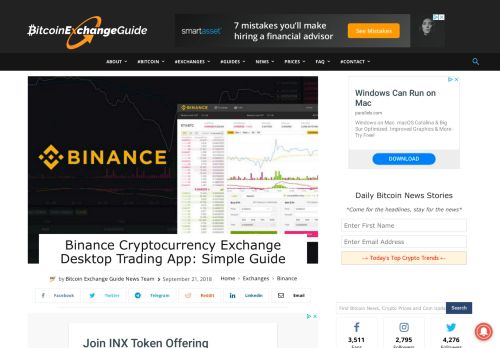 
                            13. Binance Cryptocurrency Exchange Desktop Trading App Review ...