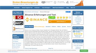 
                            9. Binance Erfahrungen 2019 » unabhängiger Test | broker ...