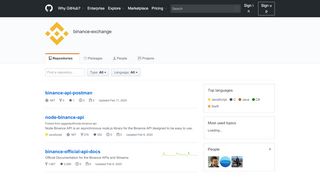 
                            13. binance-exchange · GitHub