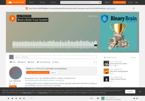 
                            3. Binary Brain Trust System by User 798020752 | Free Listening on ...