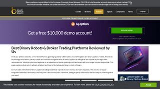 
                            9. Binary Option Robot Open Account | Signup for free