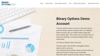 
                            10. Binary Options Demo