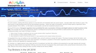 
                            5. Binary Options Trading Guide for UK