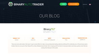 
                            4. Binary Tilt – Binary Auto Trader