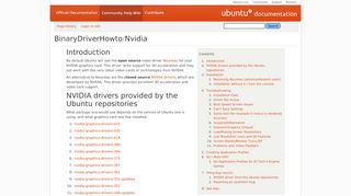 
                            9. BinaryDriverHowto/Nvidia - Community Help Wiki - Ubuntu ...
