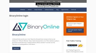 
                            7. BinaryOnline login - BO Tested