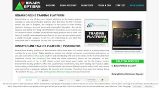 
                            8. BinaryOnline Trading Platform | Trade and enjoy profits!