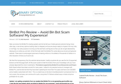 
                            8. BinBot Pro Review - Is Bin Bot Software Another Scam? My Experience!