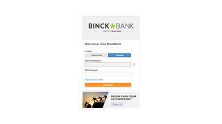 
                            5. Binck.be - Accès clients