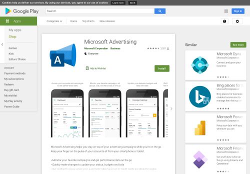 
                            7. Bing Ads - Apps on Google Play