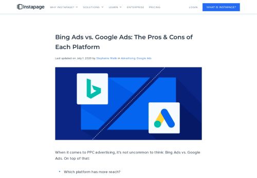 
                            10. Bing Ads vs. Google Ads: The Pros & Cons of Each Platform