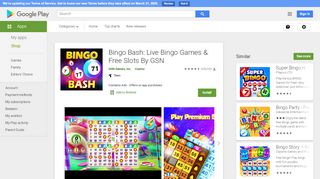 
                            13. Bingo Bash – Slots & Bingo Games For Free By GSN - Apps on ...