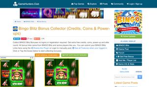 
                            4. Bingo Blitz Bonus Collector (Free Credits, Coins, Power-ups, Rounds)