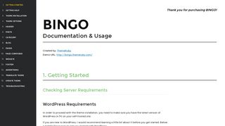 
                            13. BINGO Documentation and Usage - coming soon launch!