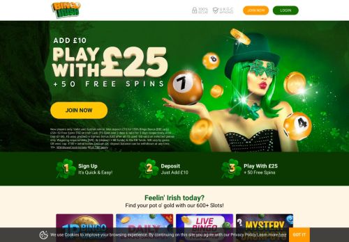 
                            2. Bingo Irish: Play Online Bingo and Slots