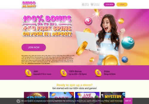 
                            1. Bingo me Happy: Play Online Bingo and Slots