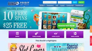 
                            10. BingoSpirit | Play Bingo Online | 500 percent Bonus On 1st Deposit