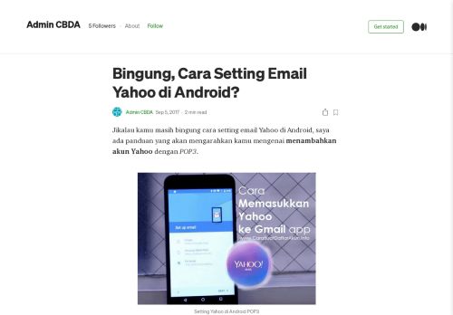 
                            12. Bingung, Cara Setting Email Yahoo di Android? – Admin CBDA ...