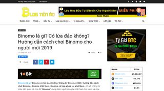 
                            6. Binomo là gì? Có lừa đảo không? Cách chơi Binomo thế nào ...