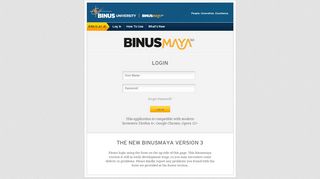 
                            13. BINUSMAYA 3 - Login