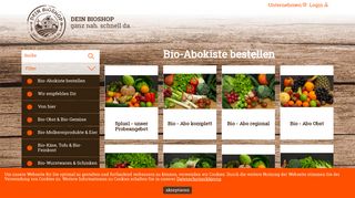 
                            4. Bio-Abokiste bestellen - DEIN BIOSHOP