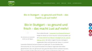 
                            9. Bio in Stuttgart – so gesund und frisch – das macht Lust auf mehr ...