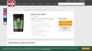 
                            13. Bio Kaffee von Coffee Circle - Utopia.de