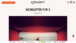 
                            12. Biobilletter for 2 - | GO DREAM Oplevelsesgaver