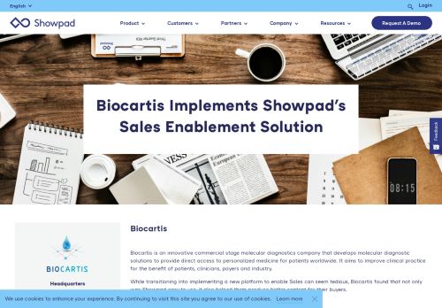 
                            10. Biocartis – Showpad