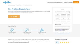 
                            8. Biodata form - Fill Out and Sign Printable PDF Template | SignNow