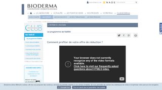 
                            9. BIODERMA France | Le programme de fidélité