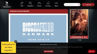 
                            3. Biografklub Danmark 2018-2019 | Nordisk Film Biografer