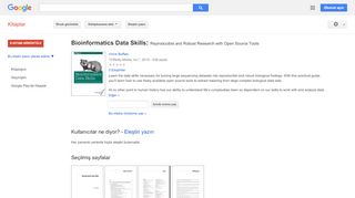 
                            13. Bioinformatics Data Skills: Reproducible and Robust Research with ...