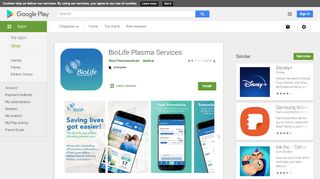 
                            8. BioLife Plasma Services - Apps on Google Play