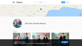 
                            10. Biolo Wsc Wootekh Madura on Instagram • Photos and Videos