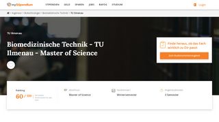 
                            12. Biomedizinische Technik - TU Ilmenau - Master of Science ...