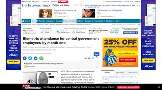 
                            7. Biometric attendance for central government employees by month-end ...