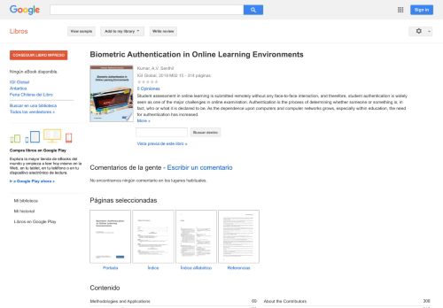 
                            11. Biometric Authentication in Online Learning Environments