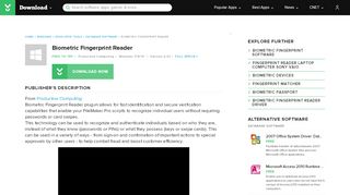 
                            13. Biometric Fingerprint Reader - Free download and software ...
