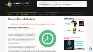 
                            6. Biometric Time & Attendance Information and Solutions | ...