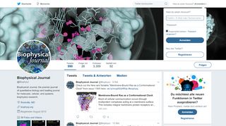 
                            13. Biophysical Journal (@BiophysJ) | Twitter