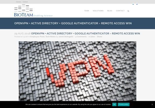 
                            5. BioTeam | OpenVPN + Active Directory + Google Authenticator ...