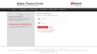 
                            4. Biotest Plasma Center - Donor Portal