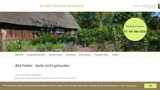 
                            10. Biotest Wilsede-Workshop: Login