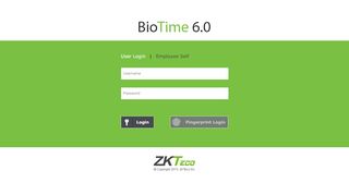 
                            5. BioTime- Login