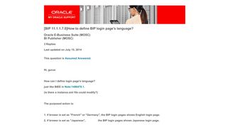 
                            10. [BIP 11.1.1.7.0]How to define BIP login page's language? - Oracle