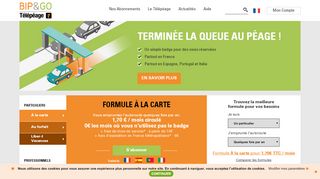 
                            4. Bip&Go: Votre abonnement télépéage Liber-t en ligne