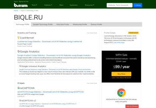
                            8. biqle.ru Technology Profile - BuiltWith